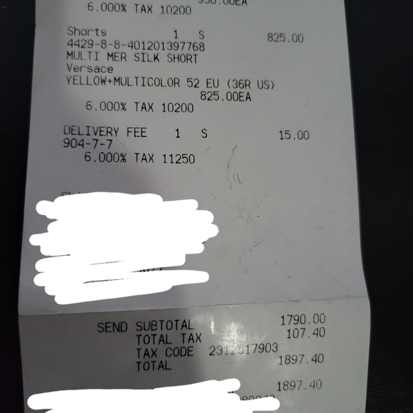 Mens Versace Short Set Shirt size 58/Shorts 52 - Picture 4 of 4